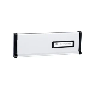Bucalettere alluminio silver Silmec 352x42 mm 10-650.72 15558 Nu Kopen